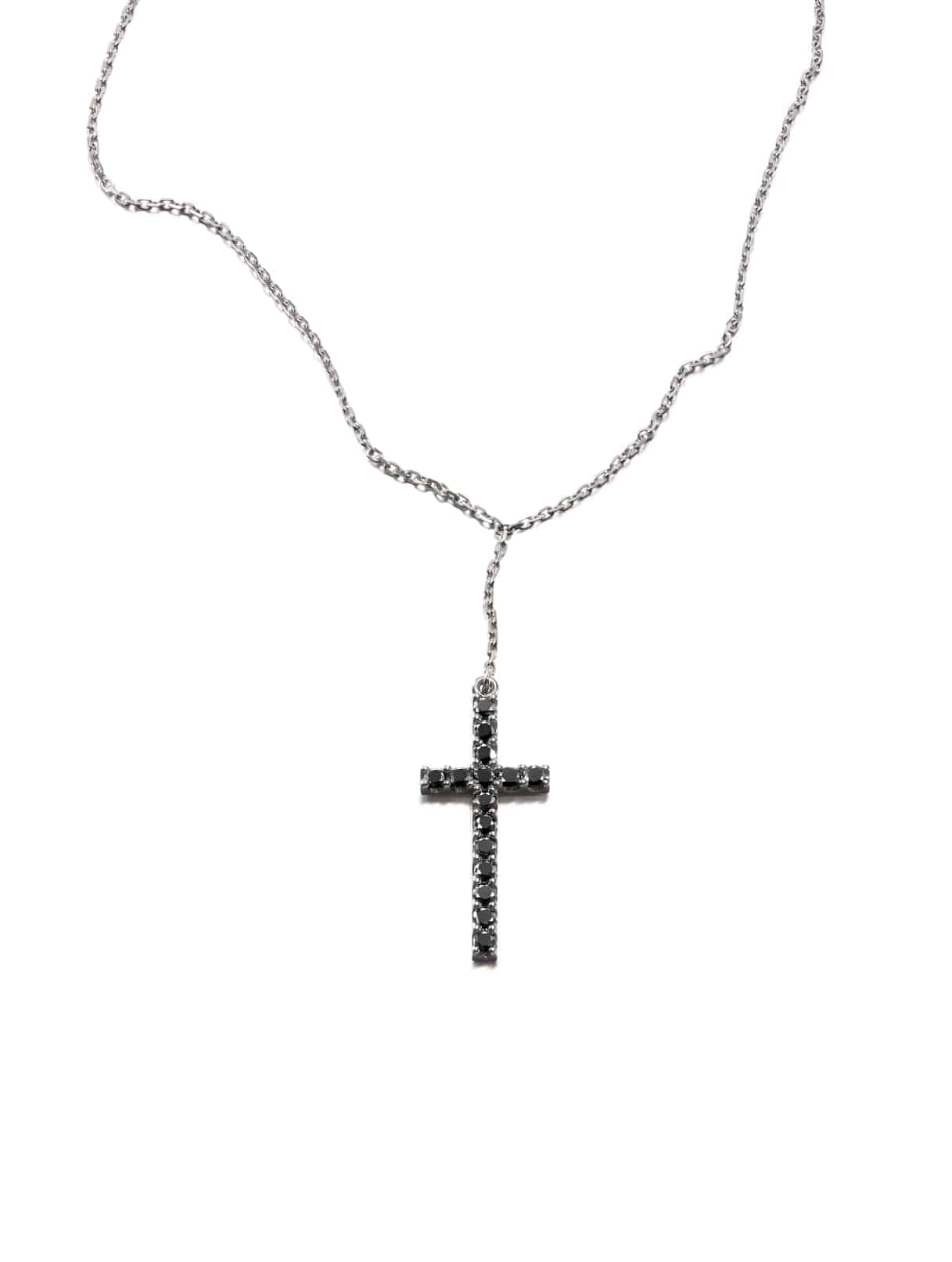 Crossed necklace