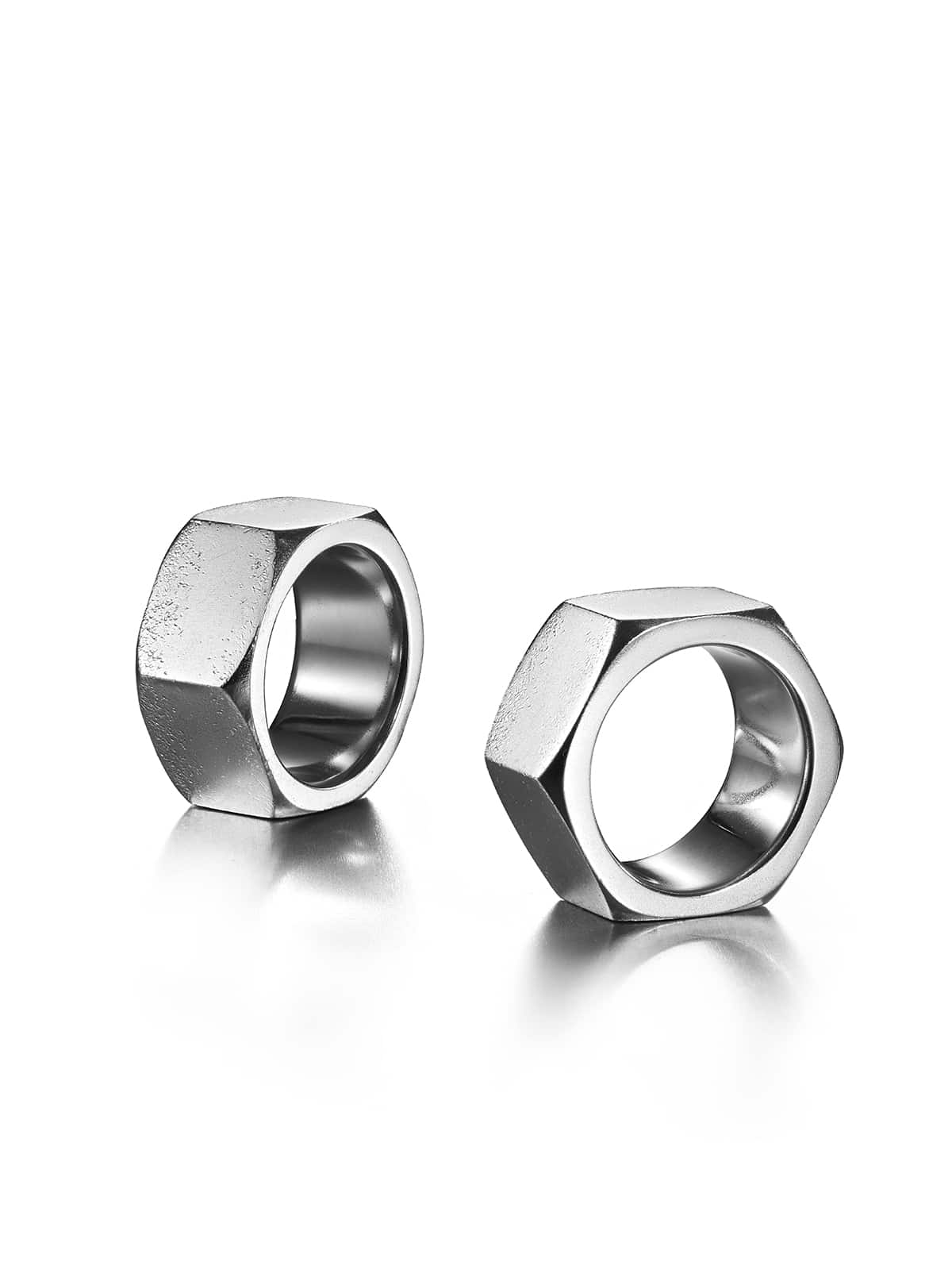 Nut ring in solid silver