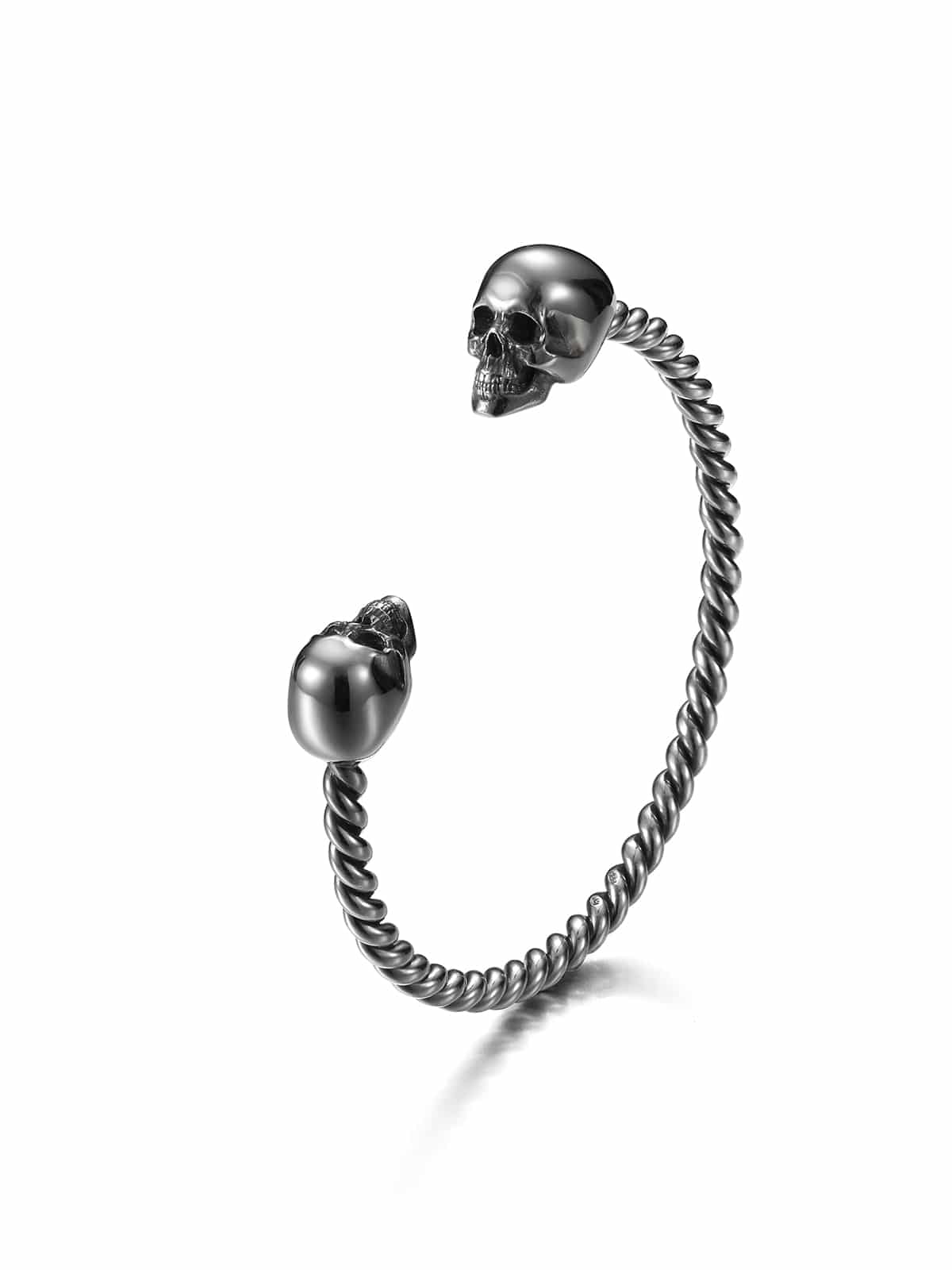 Twisted Skull cuff bracelet